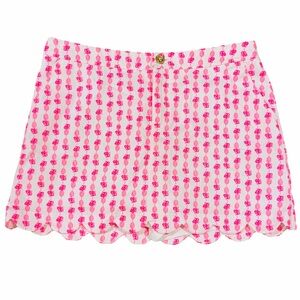 Lilly Pulitzer Pink and White Skort